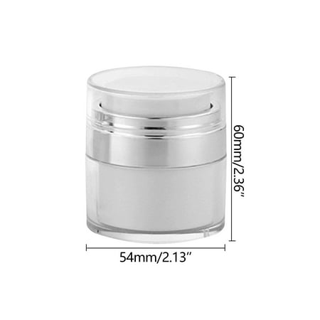 Zpa2#4722 Vacuum Cream Box Press Type Face Cream Sub-Bottling Vacuum Press Bottle Face Cream Lotion Plain Cream Bottle Cosmet