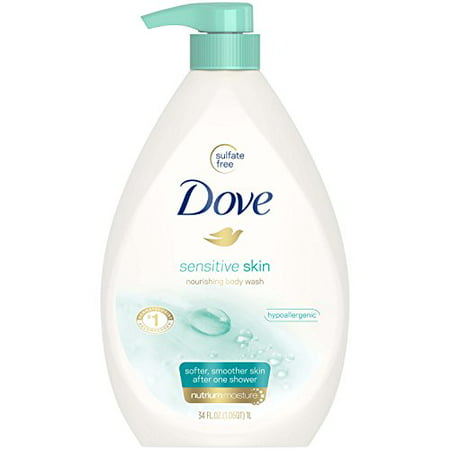 Dove Body Wash - Sensitive Skin - 34 Oz