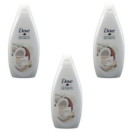 Dove Body Wash Restoring Ritual 500ml (Pack of 3)