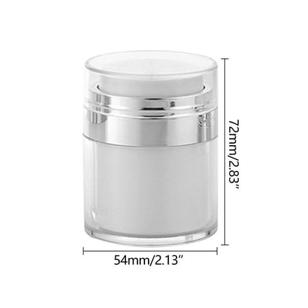 Zpa2#4723 Vacuum Cream Box Press Type Face Cream Sub-Bottling Vacuum Press Bottle Face Cream Lotion Plain Cream Bottle Cosmet