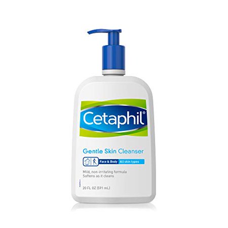 CETAPHIL Gentle Skin Cleanser 20 Fl Oz | Hydrating Face Wash & Body Wash | Ideal for Sensitive  Dry Skin | Non-irritating | Wont Clog Pores | Fragranc