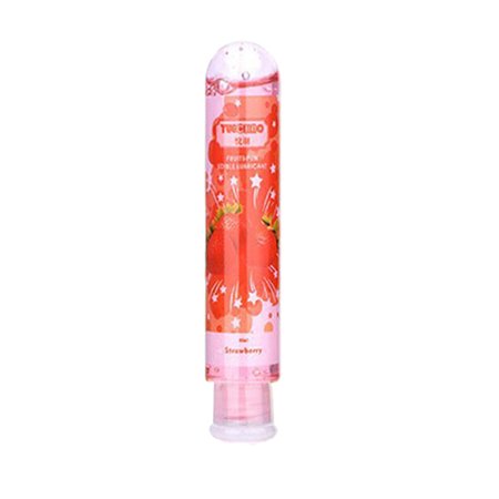 80ml Fruit Flavored Lubricant Body Massage Oil Water Based Silky Smooth Lubricant Woman Man Sex Products