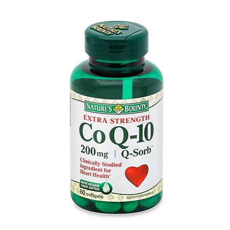 Nature S BountyÂ® 80-Count Extra Strength Co Q-10 200 Mg Q-Sorb Softgels