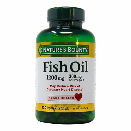 Natures Bounty Fish Oil 1 200 Mg - 120 Rapid Gels