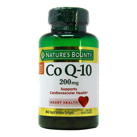 Natures Bounty Co Q-10 - 200 Mg - 80 Softgels