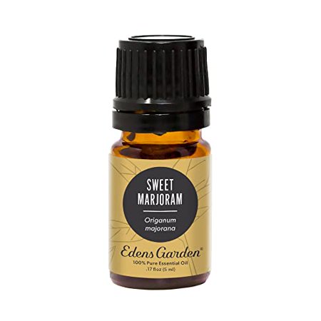 Edens Garden Sweet Marjoram Essential Oil  100% Pure Therapeutic Grade (Undiluted Natural/Homeopathic Aromatherapy Scented Essential Oil Singles) 5 Ml