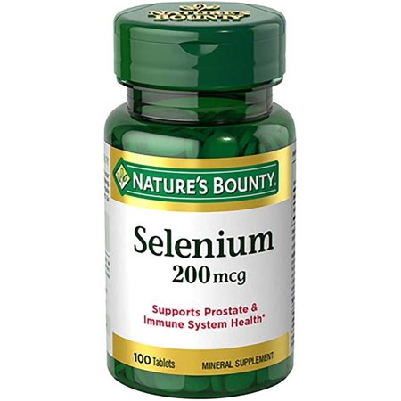 Natures Bounty Selenium  200 Mcg  100 Tablets