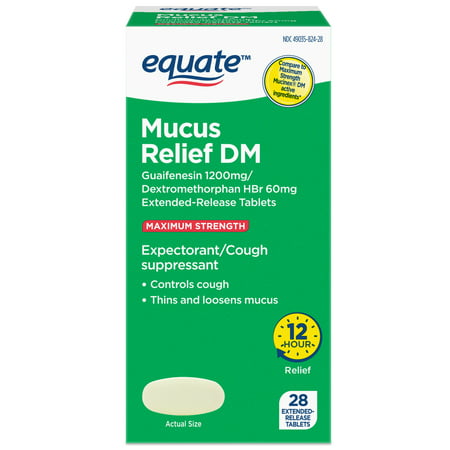 Equate Mucus Relief DM Expectorant/Cough Suppressant