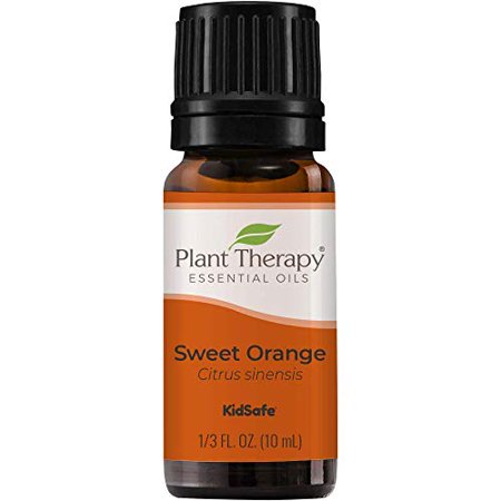 Plant Therapy Sweet Orange Essential Oil 100% Pure  Undiluted  Natural Aromatherapy  Therapeutic Grade 10 ML (1/3 Oz)