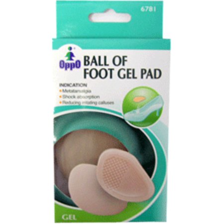 Gel Ball of Foot Pads [6781] 1 Pair - (Pack of 4)