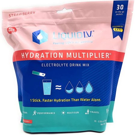 Codllyne Hydration Multiplier  Electrolyte Powder  Easy Open Packets  Supplement Drink Mix (Strawberry 30 Count)