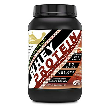 Amazing Muscle 100% Whey Protein Powder *Advanced Formula with Whey Protein Isolate as a Primary Ingredient Along with Ultra Filtered Whey Protein Con