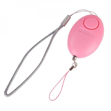 MEROTABLE Alarm Bell Security Protection 120db Anti Lost Alarm Wolf Self Defense Safety Tools Pink