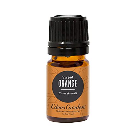 Edens Garden Orange- Sweet Essential Oil  100% Pure Therapeutic Grade (Undiluted Natural/ Homeopathic Aromatherapy Scented Essential Oil Singles) 5 Ml