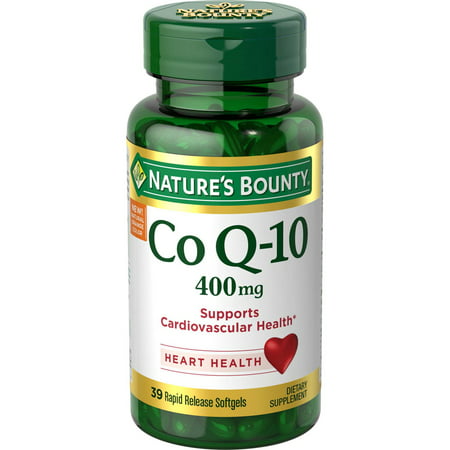 Nature S Bounty Co Q-10 Maximum Strength Softgels  400 Mg  39 Count (Pack of 3)