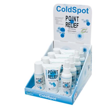 Fabrication Enterprises 11-0765-12 4 Oz Point Relief Coldspot Dispenser with Display Box - 12 Piece