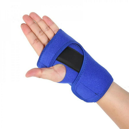 Shengshi New 1pc Useful Splint Sprains Arthritis Band Belt Carpal Tunnel Hand Wrist Support Brace Solid Black