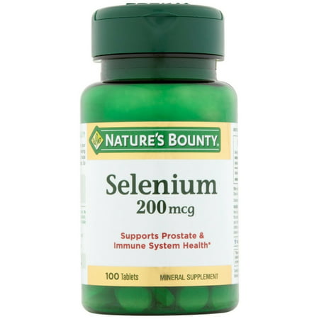 Nature S Bounty Selenium 200 Mcg Tablets 100 Ea (Pack of 3)