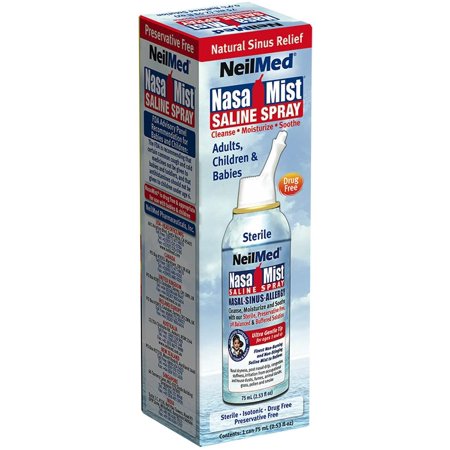 Nasamist Saline Spray  75 Ml Part No. 5075 (1/ea)