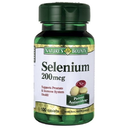 Nature S Bounty - Selenium Supplement - 200 Mcg Strength - Tablet - 100 per Bottle