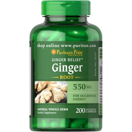 Nature S Bounty - Puritan S Pride Puritans Pride Ginger Root 550 Mg  200 Count 1 Ea