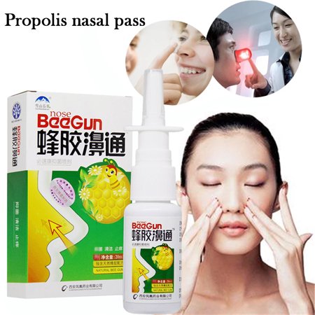 Snow Mountain Herbs and Propolis Nasal Pass Portable Snoring Nasal Spray Professional Anti-Snoring Solution for Women Men