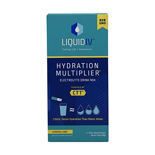 Liquid I.V. Hydration Multiplier | Hydration Powder Packets | Electrolyte Supplement Drink Mix | Low Sugar | Easy Open Single-Serving Stick | Non-GMO thumbnail