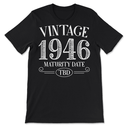 Born in Year 1946 Vintage Shirt - Maturity TBD
