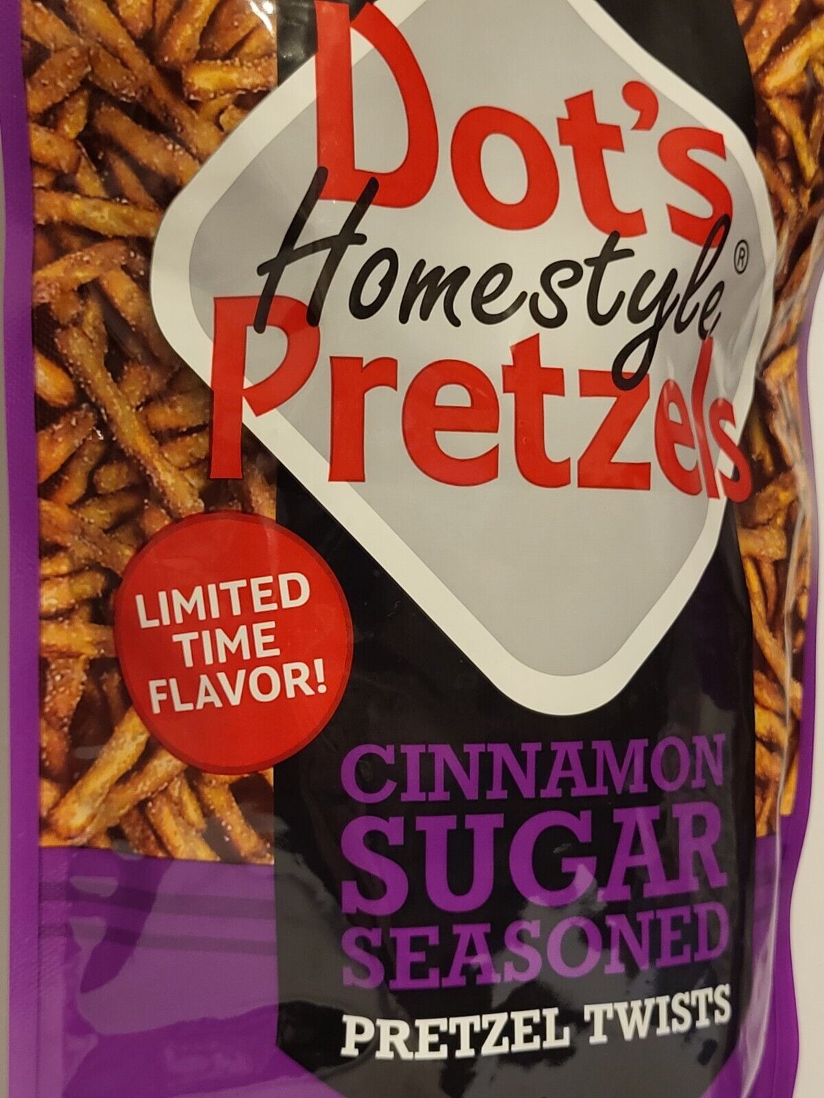 Dot's Homestyle Pretzels Cinnamon Sugar Twists - 16oz thumbnail