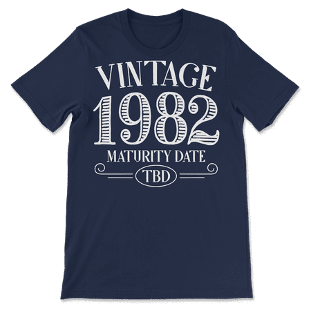 Born in Year 1982 Vintage Shirt - Maturity TBD