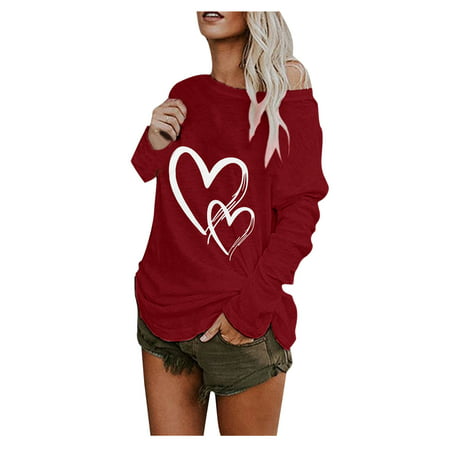 Sentmoom Oversized Graphic Tees for Women   Cozy Slim Henley Shirts Round Neck Classic Relaxed Shirts Long-Sleeves Casual Comfy Tee Tops Tunic Casual 