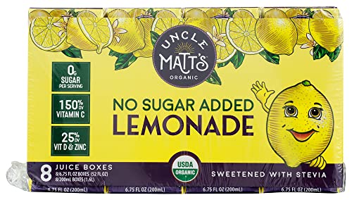 Uncle Matts, Lemonade Juice Box, 54 Oz(Case of 4)