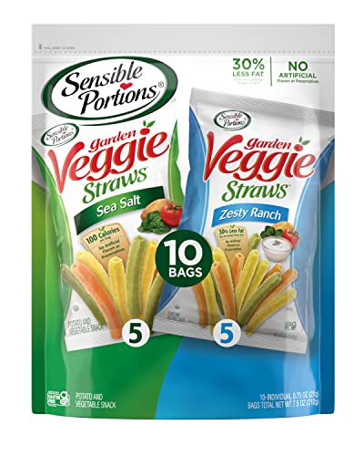 Sensible Portions Garden Veggie Straws Sea Salt