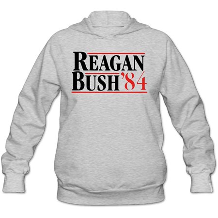 Reagan Bush 1984 Women S Hooded Sweatshirt Design Best Hoodie