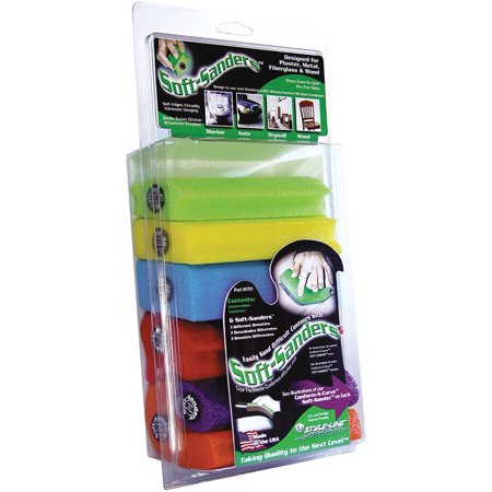 Style-Line Corporation 0701 Soft-Sander  Designed to Sand Almost Any Shape  Soft-Sanders Easily Sand Difficult Contours by Brand StyleLine