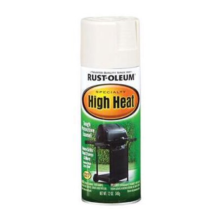 Rust-Oleum Rustoleum 7751-830 12 Oz White High Heat Spray Paint (Pack of 6)