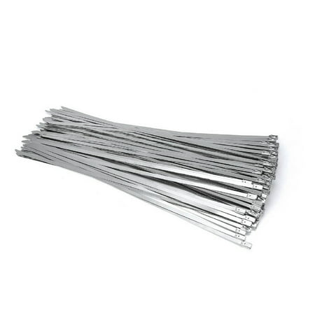 Z#7796，304 White Steel Self-Locking Metal Marine Stainless Steel Cable Tie Binding and Packing Belt，P#7796 KX6