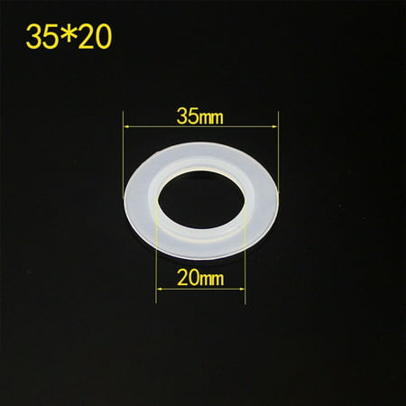 MYQ6666 Silicone Ring Gasket Replacement Bathtub Sink Pop up Plug Cap Washer Seal 35*20mm