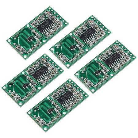 5 PCS Microwave Motion Detector Sensor RCWL-0516 Module Board Switch for Raspberry PI
