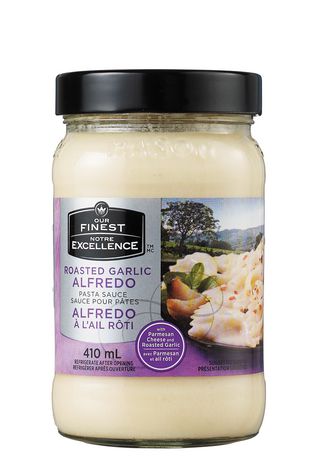 Our Finest Roasted Garlic Alfredo Pasta Sauce