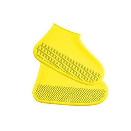 Usupdd Waterproof Silicone Shoe Cover Reusable Non Slip Rubber Rain Shoe Cover Unisex Shoe Protectors Outdoor Usupdd WLL220812-6858
