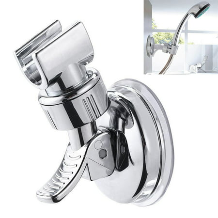 Usupdd Shower Head Handset Holder Chrome Bathroom Wall Mount Suction Bracket Usupdd WEE220816-4397