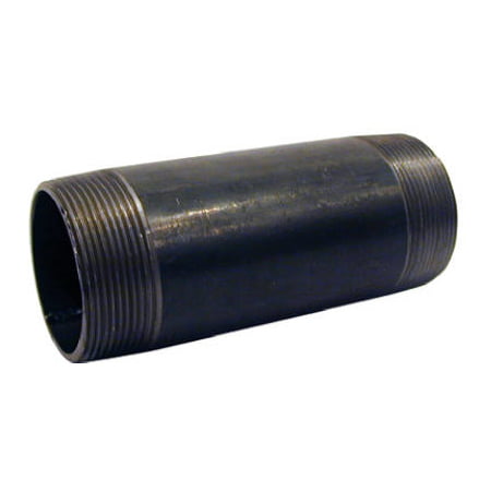 2pc B&K Mueller NB-0700 3/4 by Close Black Pipe Nipple