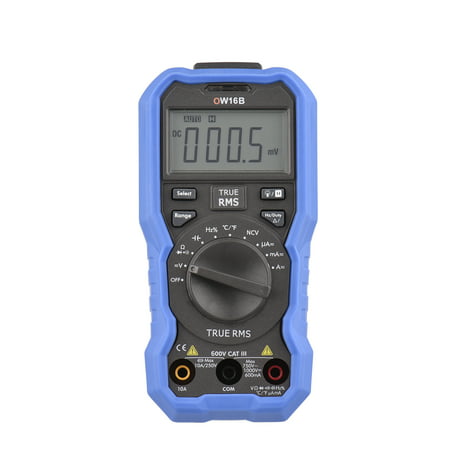 OWON OW16B Digital BT Multimeter with Offline Record 5999 Counts True RMS Auto-ranging Multifunction Electrical Tester with Backlight Voltage Meter NC