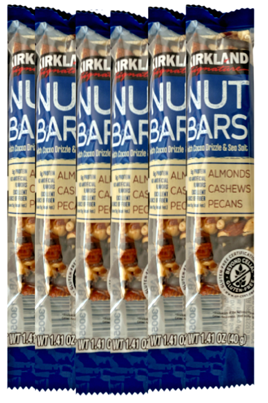 Diet info for Kirkland Signature Nut Bars Spoonful