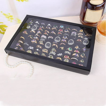 Usupdd Jewelry Rings Display Tray Velvet 100 Usupdd WDD220815-7540