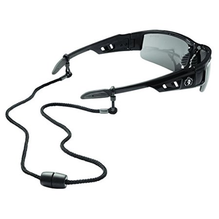 Ergodyne Skullerz 3251 Rope Slip Fit EyeWear Lanyard  Black