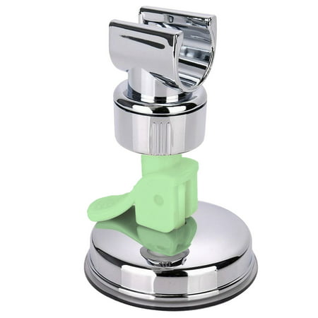 Zpj3#5954 Shower Head Handset Holder Chrome Bathroom Wall Mount Adjustable Suction Bracket Z#5954 HI3