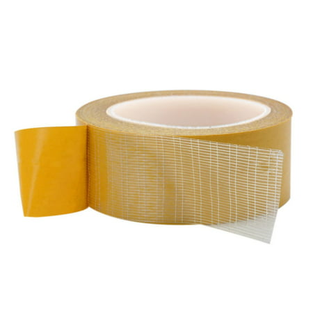 Fiudx High Adhesive Strength Mesh Double Sided Tape  Strong Tape  Double Sided Mounting Tape Used for Carpet Edge Banding 4742