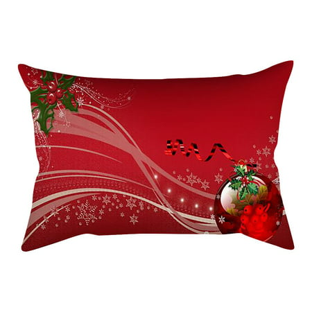 Usupdd 2202 New Cotton Pillow Case Linen Cushion Cover Merry Christmas Home Decoration WBB220816-5499